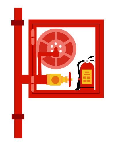 Dibujo de Redes contraincendios