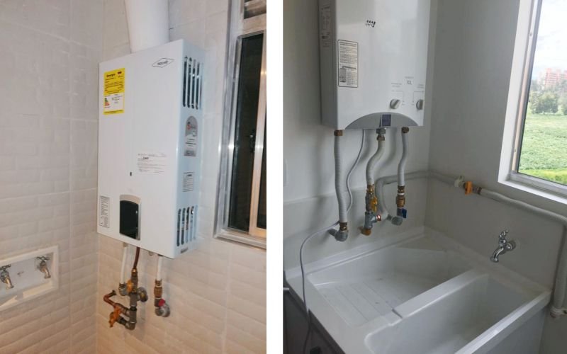 Instalacion de Calentadores