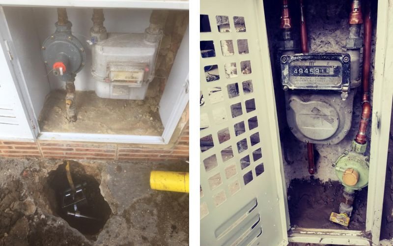 Arreglo de fugas de Gas