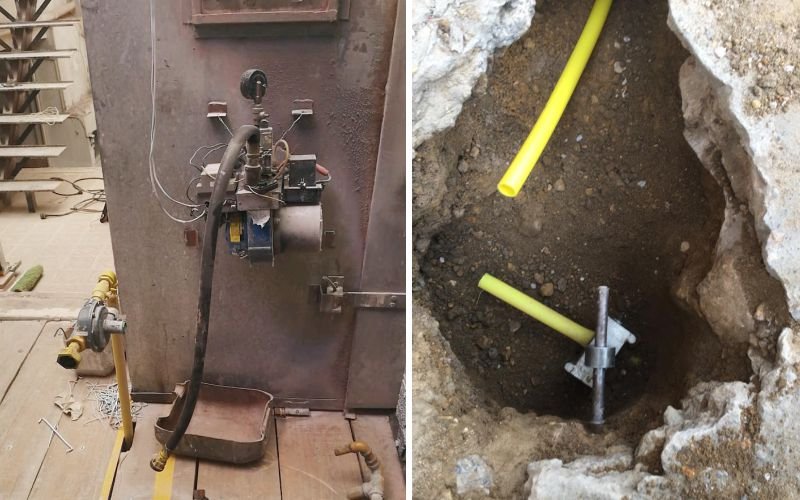 Reparacion de Red de Gas 